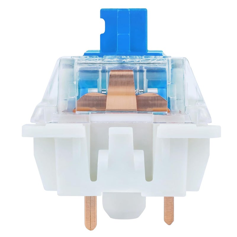 MarsHopper Gateron G Pro 3.0 Blue Switches for Mechanical Keyboard - 32 Pack, Pre-Lubed 3-Pin Clicky RGB Switches (60gf) - Image 3
